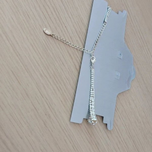 Zara women's necklace gray new
