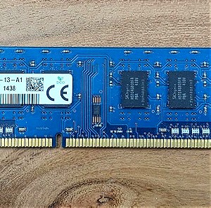 4GB DDR3-1600 Hynix PC3-12800U 1RX8 Non-ECC