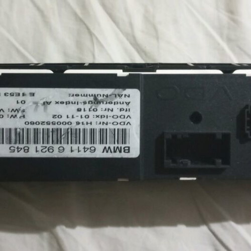 BMW e46 a/c console used