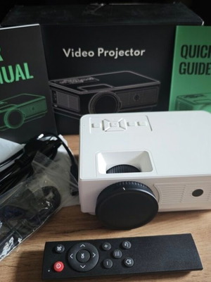 Mini LED βίντεο προβολέας Konsoefuly νέος, για οικιακό σινεμά έως 200 ίντσες