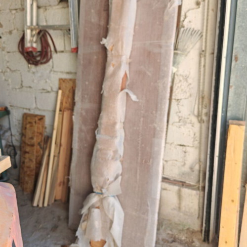 MDF Interior Door with Frame like new, brown 200x78 cm