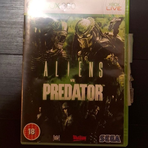 Aliens vs Predator Xbox 360 game used, action
