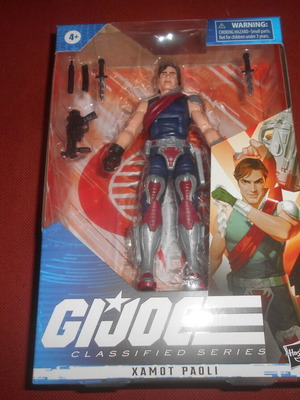 GI JOE Classified Series XAMOT PAOLI #45 action figure new