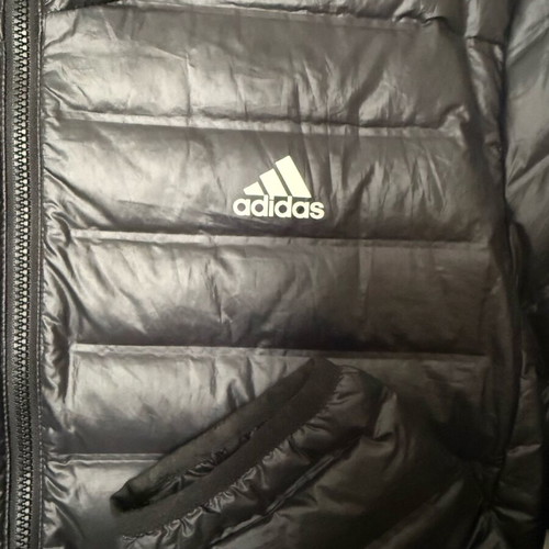 Adidas men's jacket black like new no. S slim fit