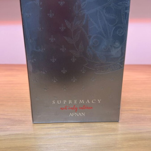 Afnan Supremacy Not Only Intense Extrait de Parfum new, authentic