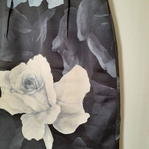 Lanvin midi dress like new, gray and blue