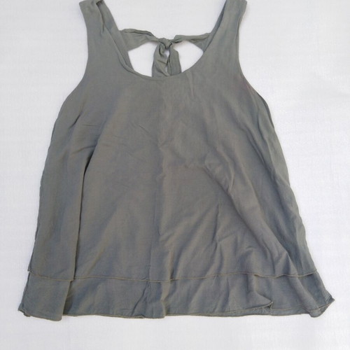 Strap top khaki used, size M