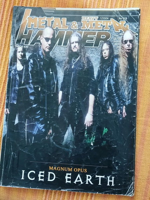 Metal Hammer magazine used, year 2004