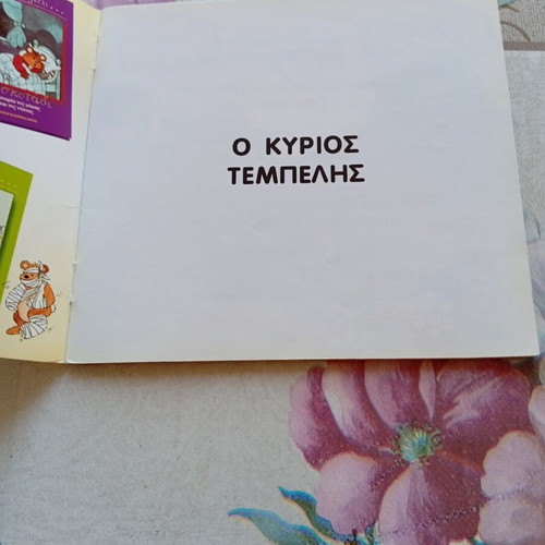 Mr. Lazy book like new, Greek
