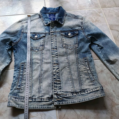 Denim jacket Adrexx new, blue, 98% cotton