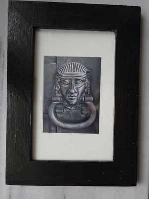 Picture frames used with black frame, set of 4 pieces