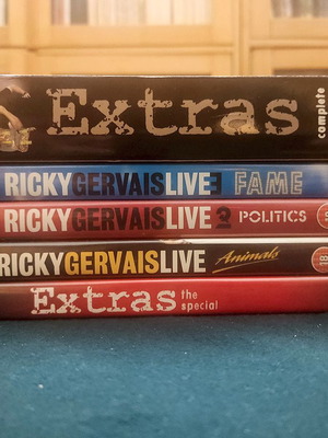 Ricky Gervais 6 DVD like new with subtitles