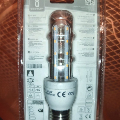 LED E27 energy-saving bulbs pack of 5 new