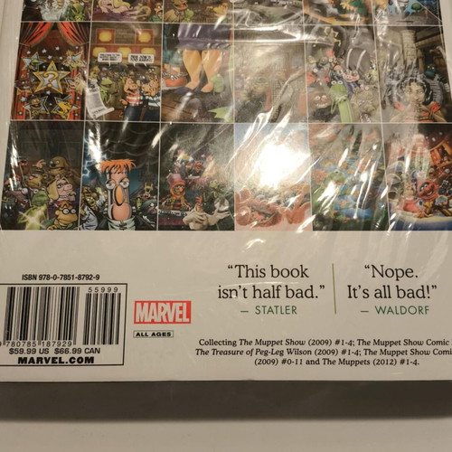Disney Comics Omnibus The Muppets Roger Langridge Hardcover new