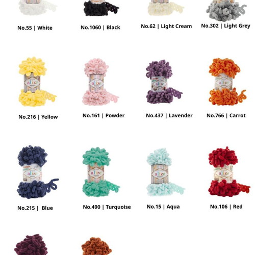 Alize Puffy Handmade Baby Blanket made to order, hypoallergenic