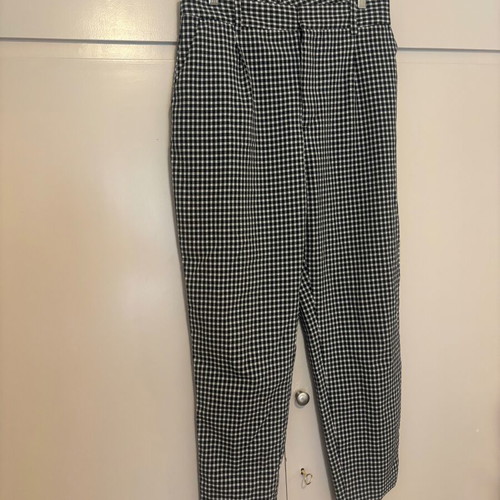 Zara checked pants size Medium like new