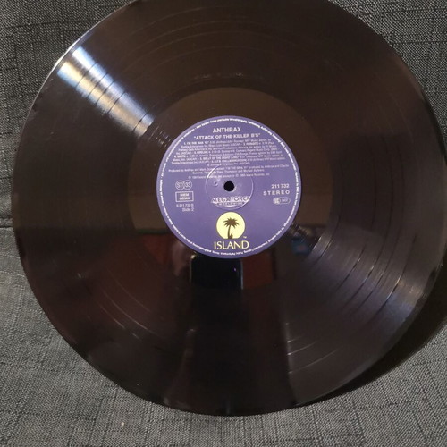 Anthrax Attack of the killer B's LP μεταχειρισμένο, metal