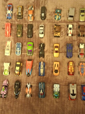 Αυτοκινητάκια Mattel Hot Wheels Matchbox μεταχειρισμένα, πακέτο 53 μεταλλικά