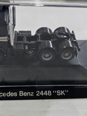Herpa Mercedes Benz 2448 SK μοντέλο φορτηγού σαν καινούργιο με βιτρίνα