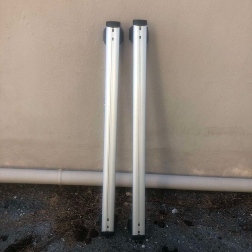 Audi aluminum roof bars genuine, like new, 1.10 cm