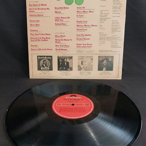 James Last Non Stop Dancing '77 vinyl used, rock