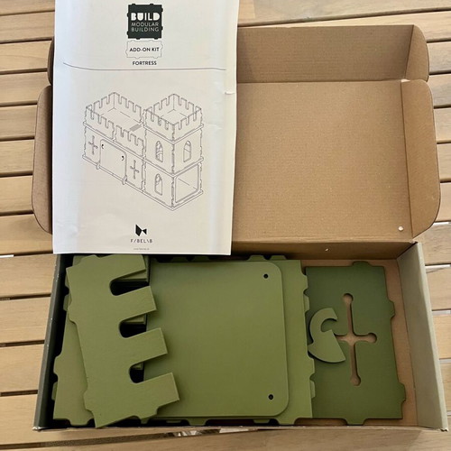Fabelab Wooden House Plywood Basic Kit and Castle Add On Kit new