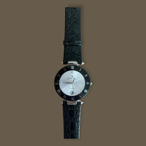 Jacques Du Manoir women's watch new with croc-style strap