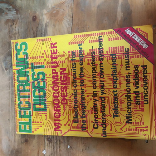 Electronics Digest magazine issue 4 1984 like new