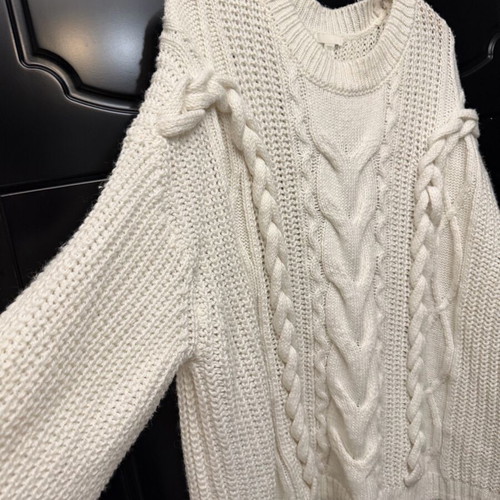 Extreme Oversized Knitwear H&M like new, beige, XXL