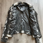 Affliction women's jacket with snake print, size S, new
