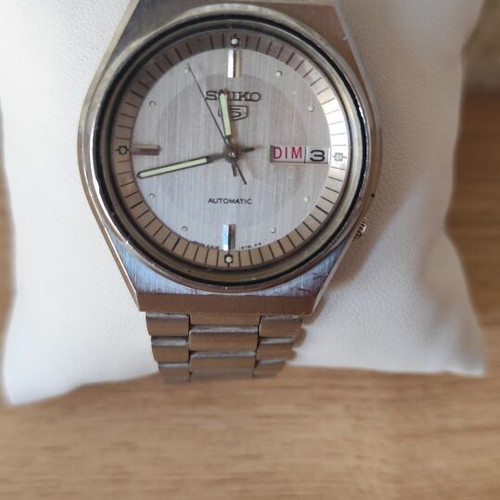 Seiko 6309-8659 vintage watch used, gray, men's