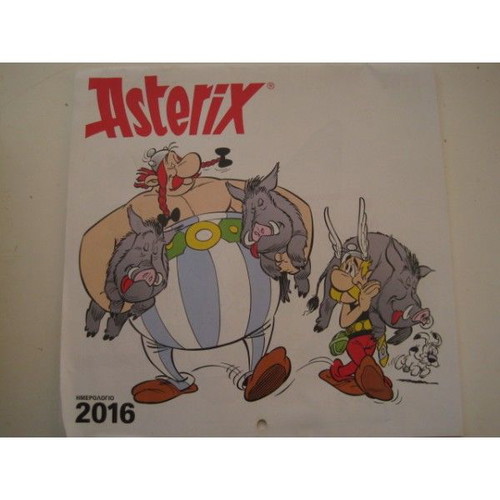 Asterix calendar 2016 new