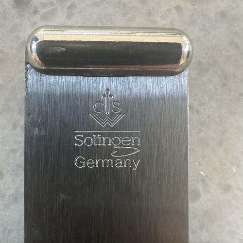 Cigar cutter CTS Solingen Germany like new with leather case Brandon