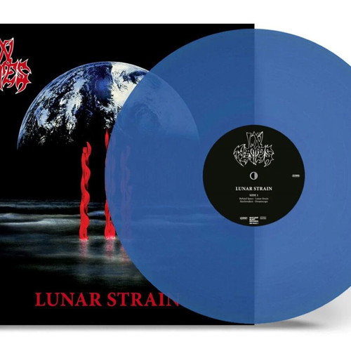 In Flames Lunar Strain 30th Anniversary Limited Edition Blue Vinyl LP new