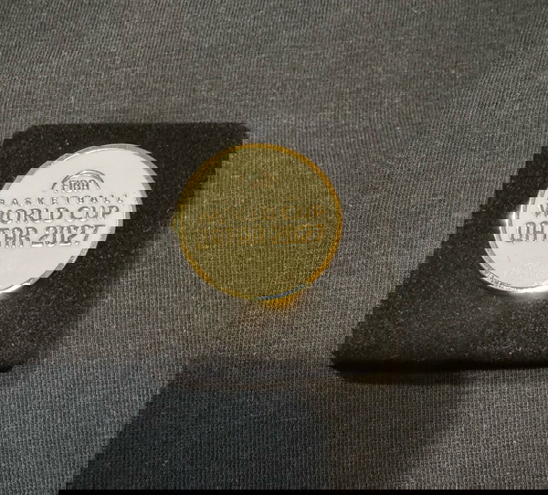 FIBA Basketball World Cup Qatar 2027 Pin - Σπάνια και συλλεκτική καρφίτσα
