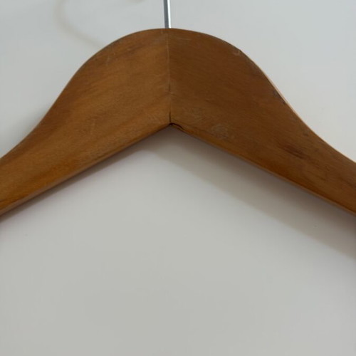 Wooden hanger for suits like new