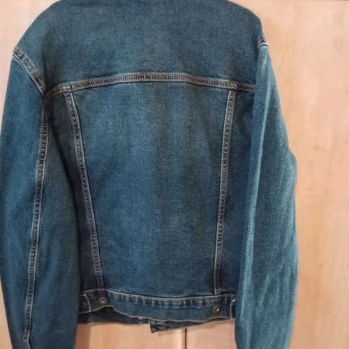 Benetton jean jacket new SS 2025 collection, large