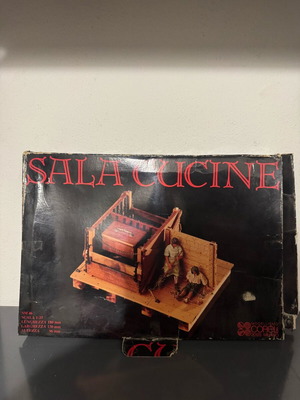 Ξύλινο κιτ μοντελισμού Sala Cucine καινούργιο