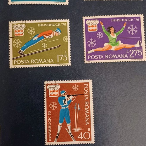 Romanian stamps 1976 new, pack of 5 pieces