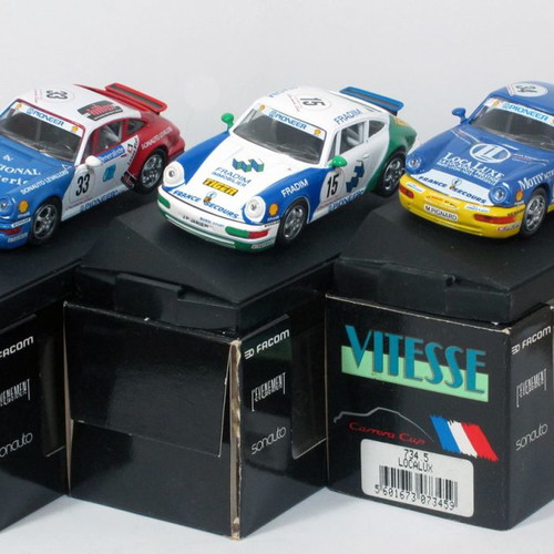 Porsche 911 Carrera Cup 1991 France σετ 18 μοντέλων καινούργιο, Vitesse