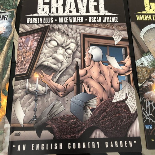 Gravel set of 22 comics new, Warren Ellis, Avatar Comics, 2007