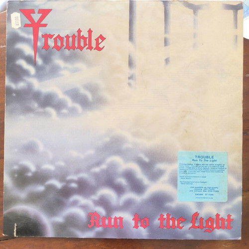 Trouble Run To The Light LP vinyl record like new