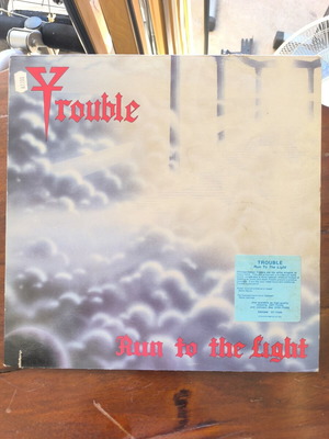 Trouble Run To The Light LP vinyl record like new