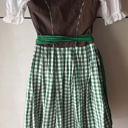 Busserl Trahten traditional Bavarian dress and blouse used, size S