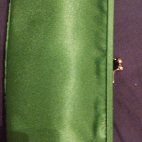 A-Cold-Wall green fabric shoulder bag with chain, new