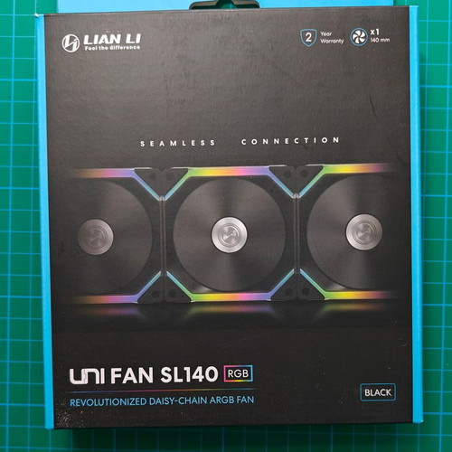 Lian Li Uni SL140 ARGB fan black new