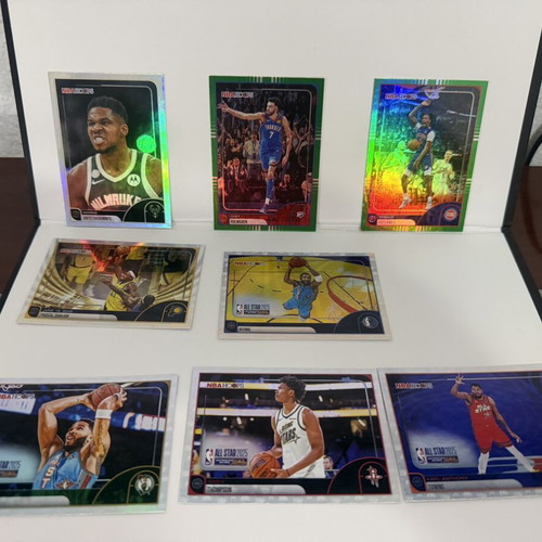 NBA Hoops lot of inserts and parallels