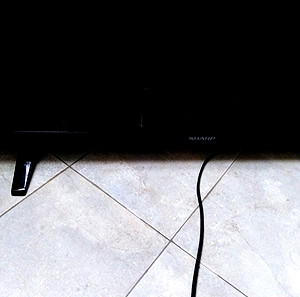 SMART TV SHARP AQUOS ΜΕ ΣΠΑΣΜΕΝΗ ΟΘΟΝΗ
