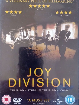 Joy Division DVD like new, documentary with subtitles
