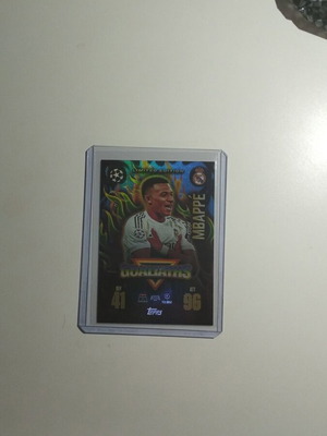 Goliaths Mbappe Topps Card new condition